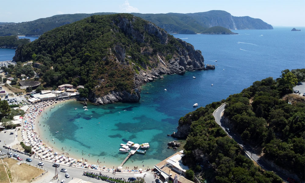 Palaiokastritsa Beach