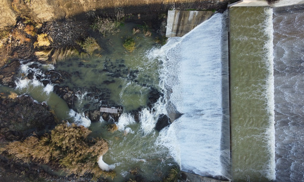 Klirou Dam Winter