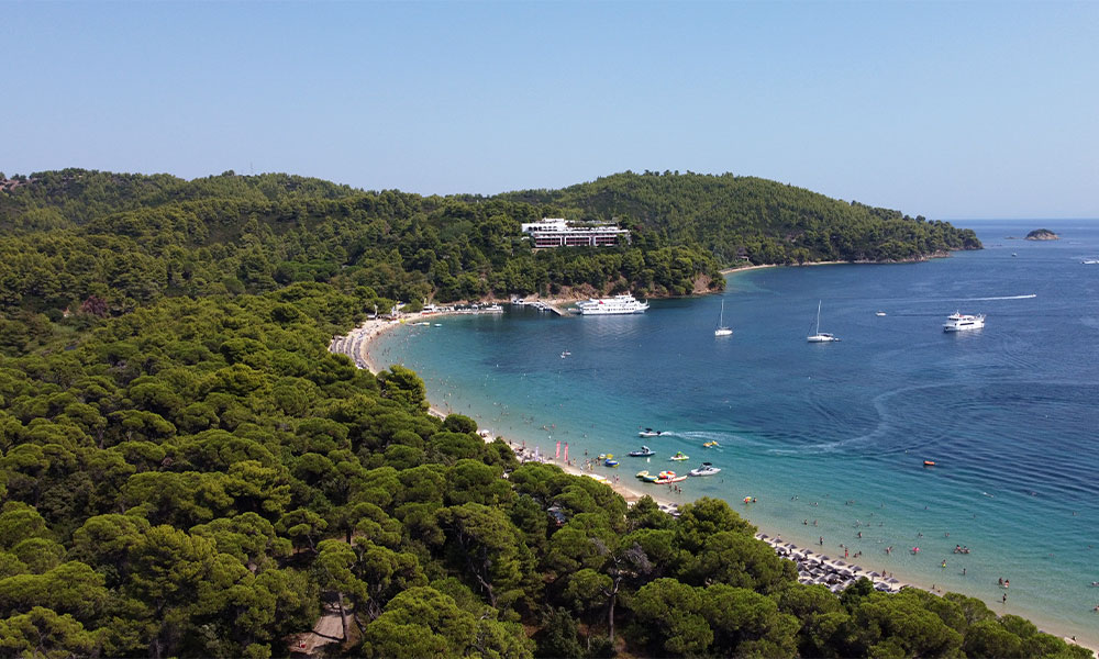 Koukounaries – Kolios Beach