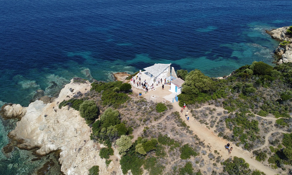 Tsougria Beach Skiathos